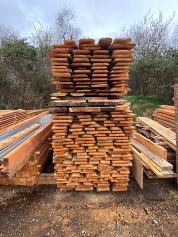 Rustic boards 200mm - 300mm widths 20mm thickness