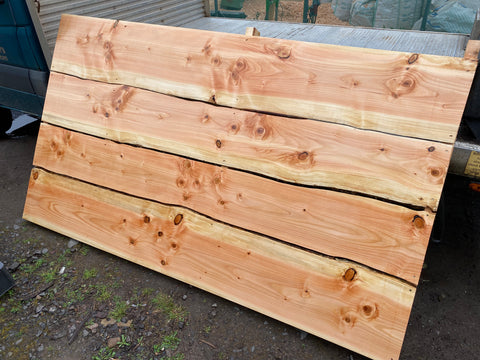 Decking floor panels.