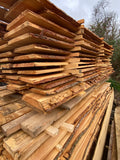 Rustic boards 200mm - 300mm widths 20mm thickness