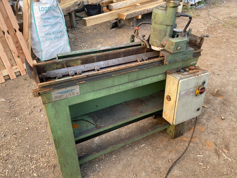 Planer knife sharpening